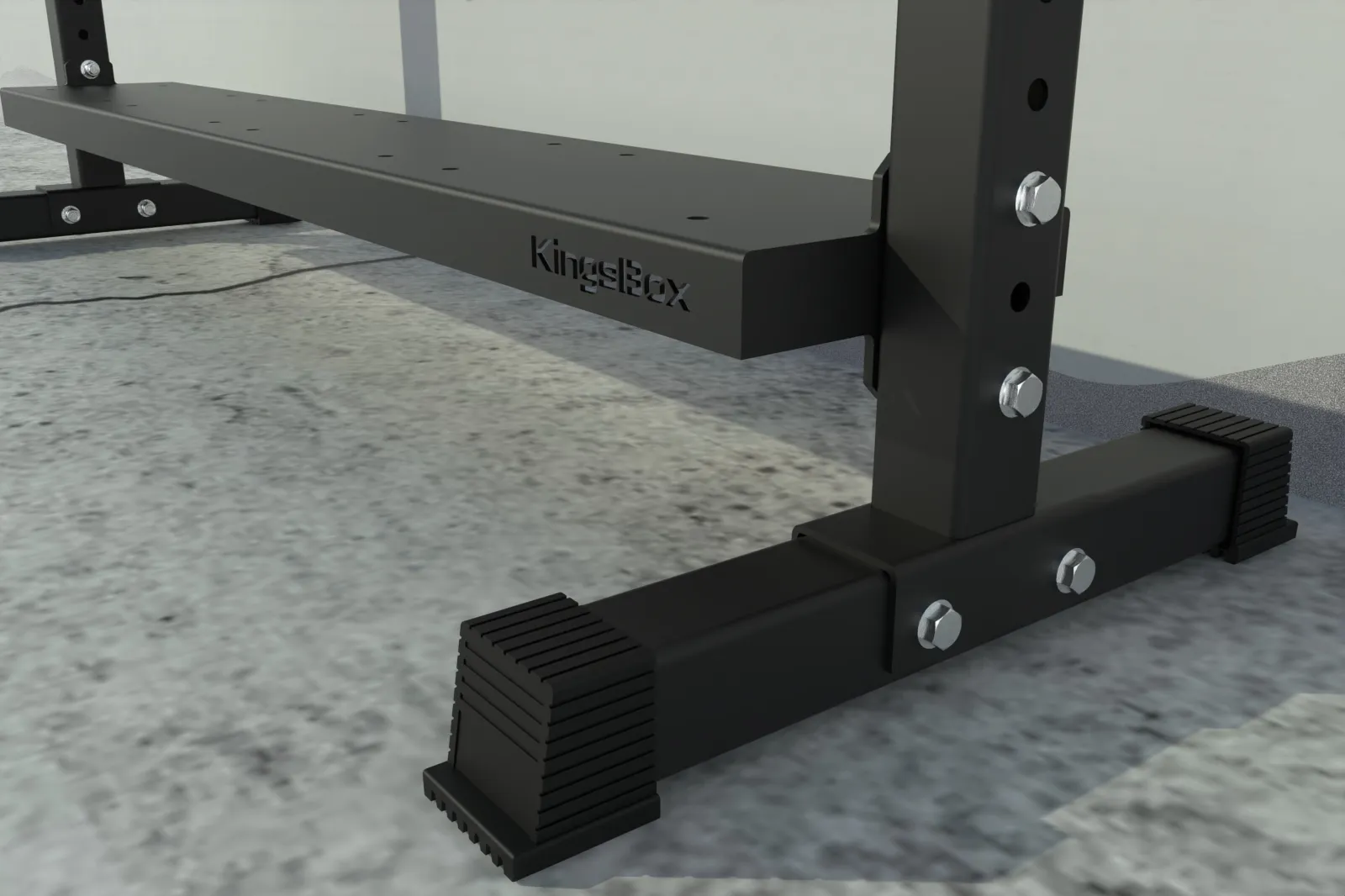 KingsBox Kettlebell storage rack/ for a tidy gym. | KingsBox