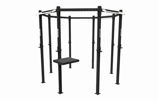 Outlet - outdoor octagon black and white