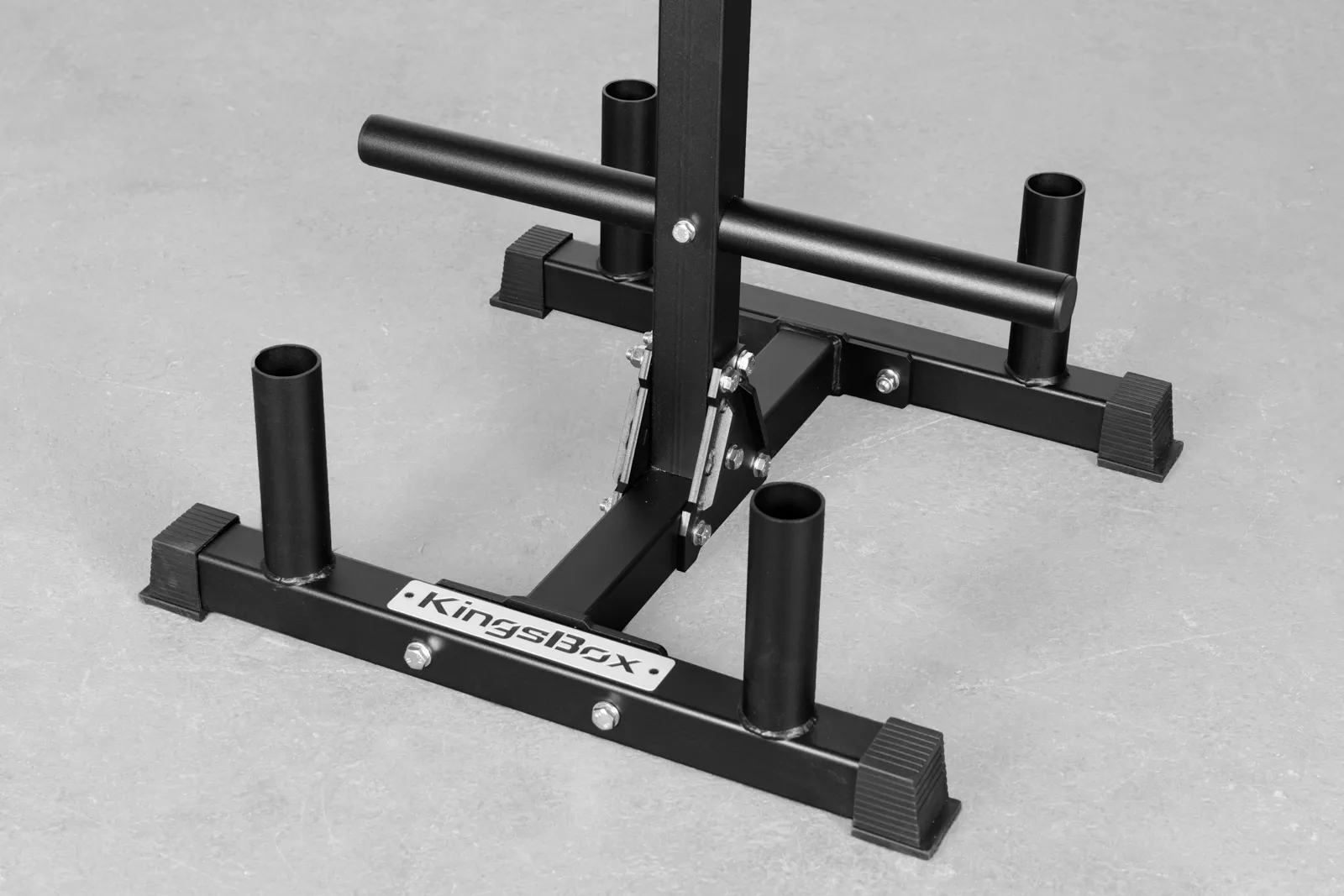 Castle vertical plate tree | Rack for storing gym bumpers | KingsBox