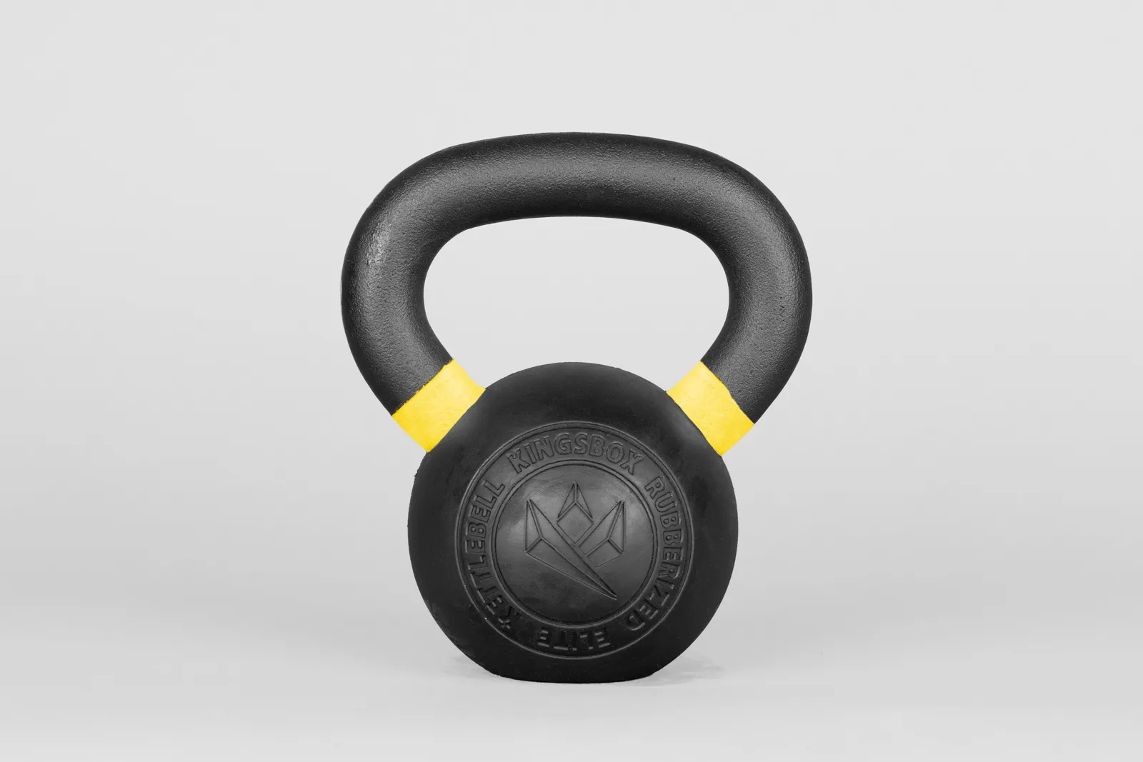 Elite Rubberized Kettlebell 4kg | KingsBox