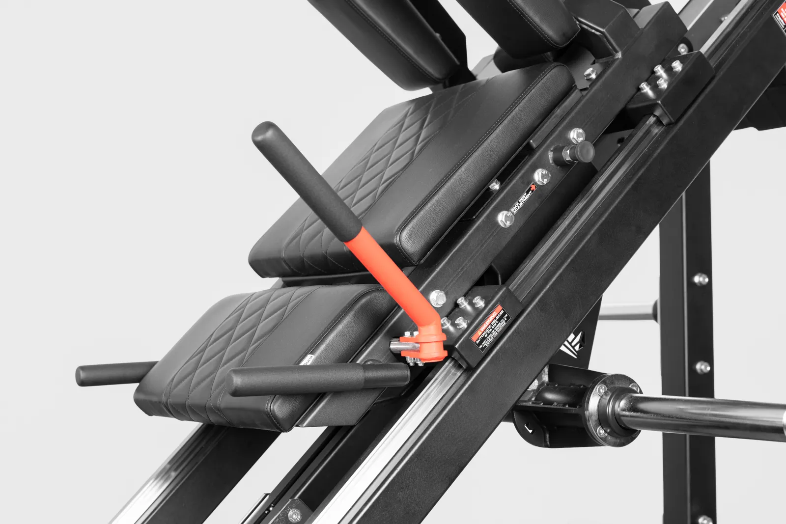 Mighty Hack Squat / Hack Press Machine – Plattenbeladene 2-in-1-Beinmaschine | KingsBox | KingsBox