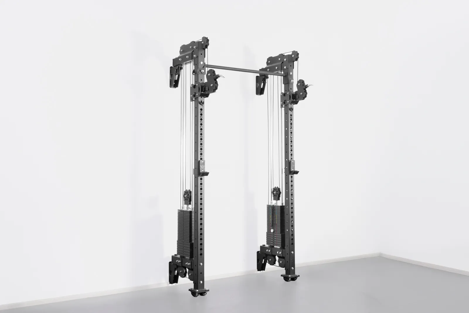 Double Foldable Adj. Pulley System 50kg | KingsBox