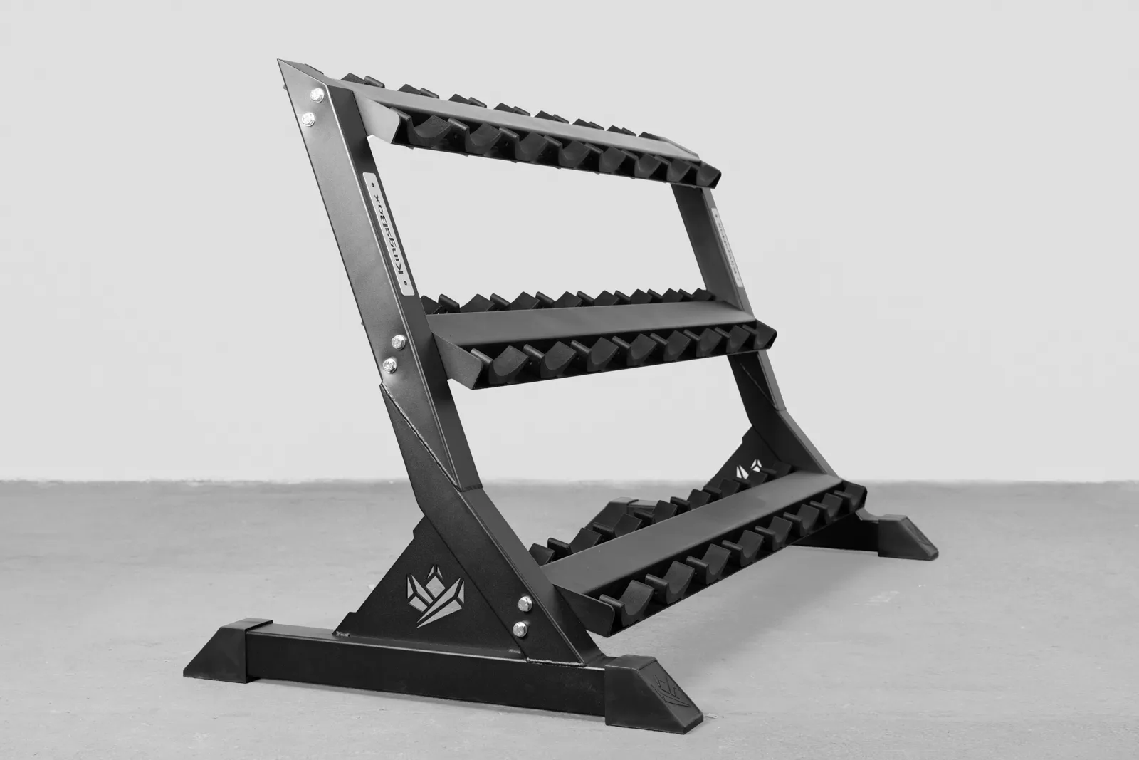 Mad Round Dumbbell Storage Rack | Premium Round Dumbbell Organizer | KingsBox