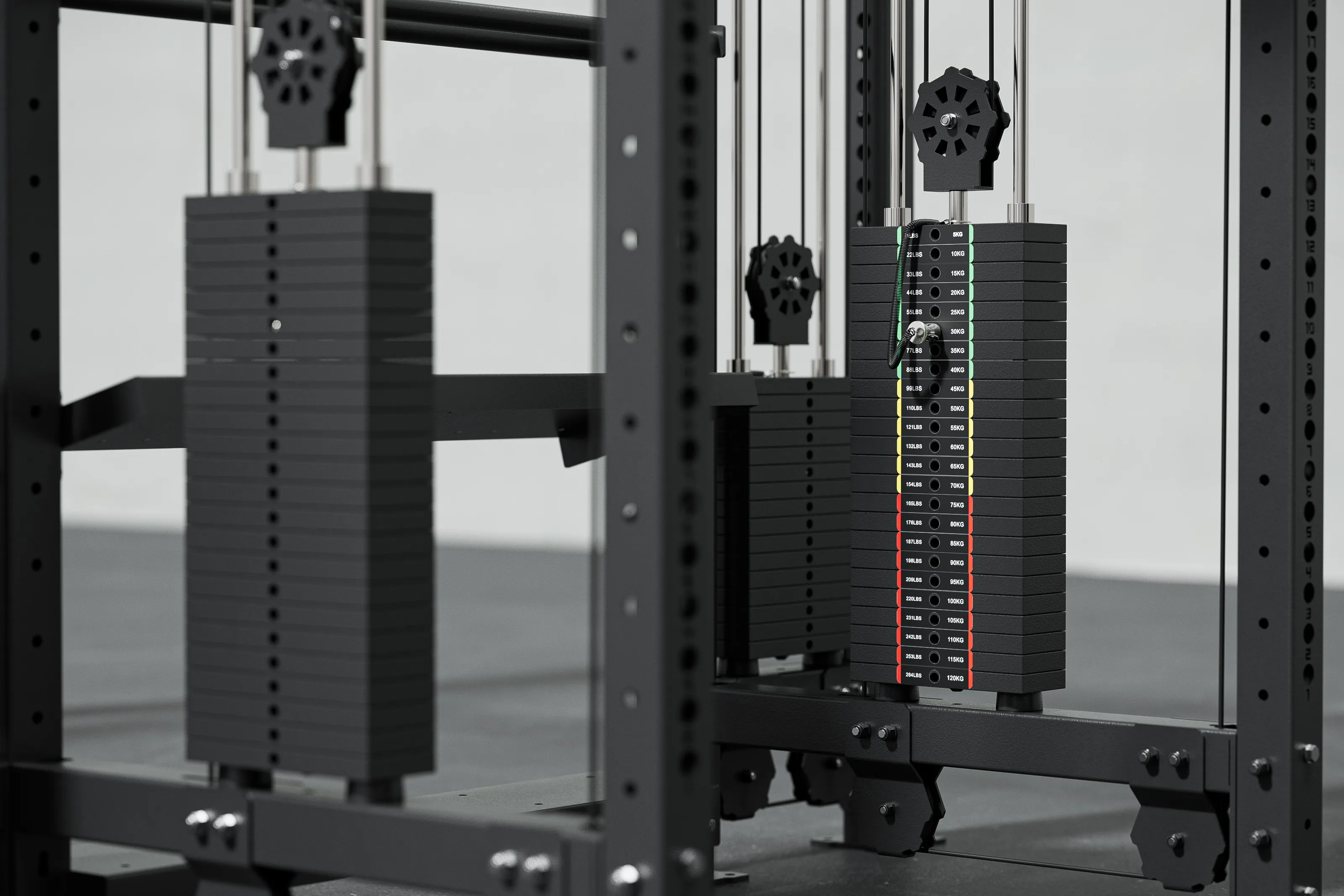 Mighty Crown Rig – Individuell anpassbares funktionelles Rig mit 6 Seilzugstationen und Stauraum | KingsBox