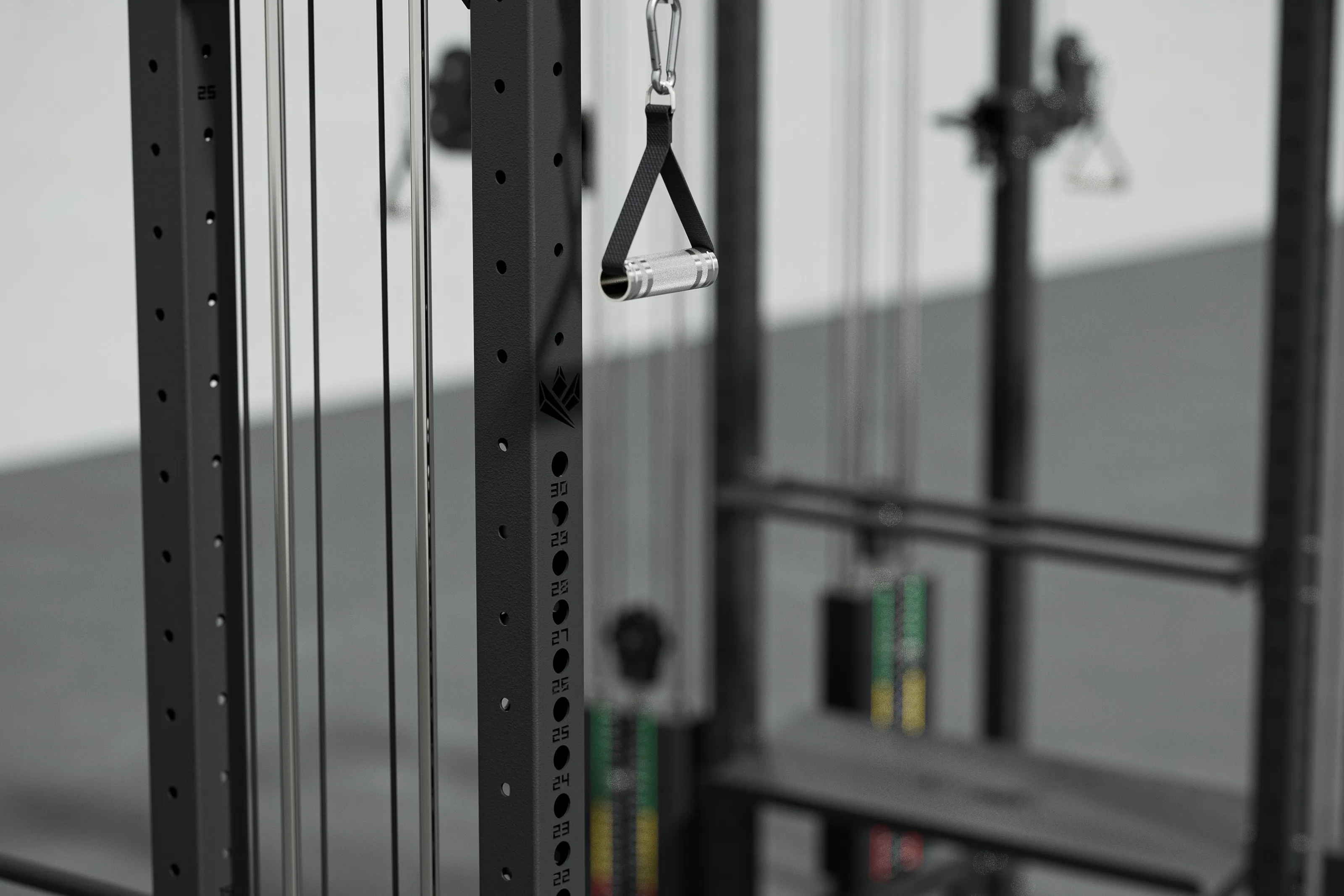 Mighty Crown Rig – Individuell anpassbares funktionelles Rig mit 6 Seilzugstationen und Stauraum | KingsBox