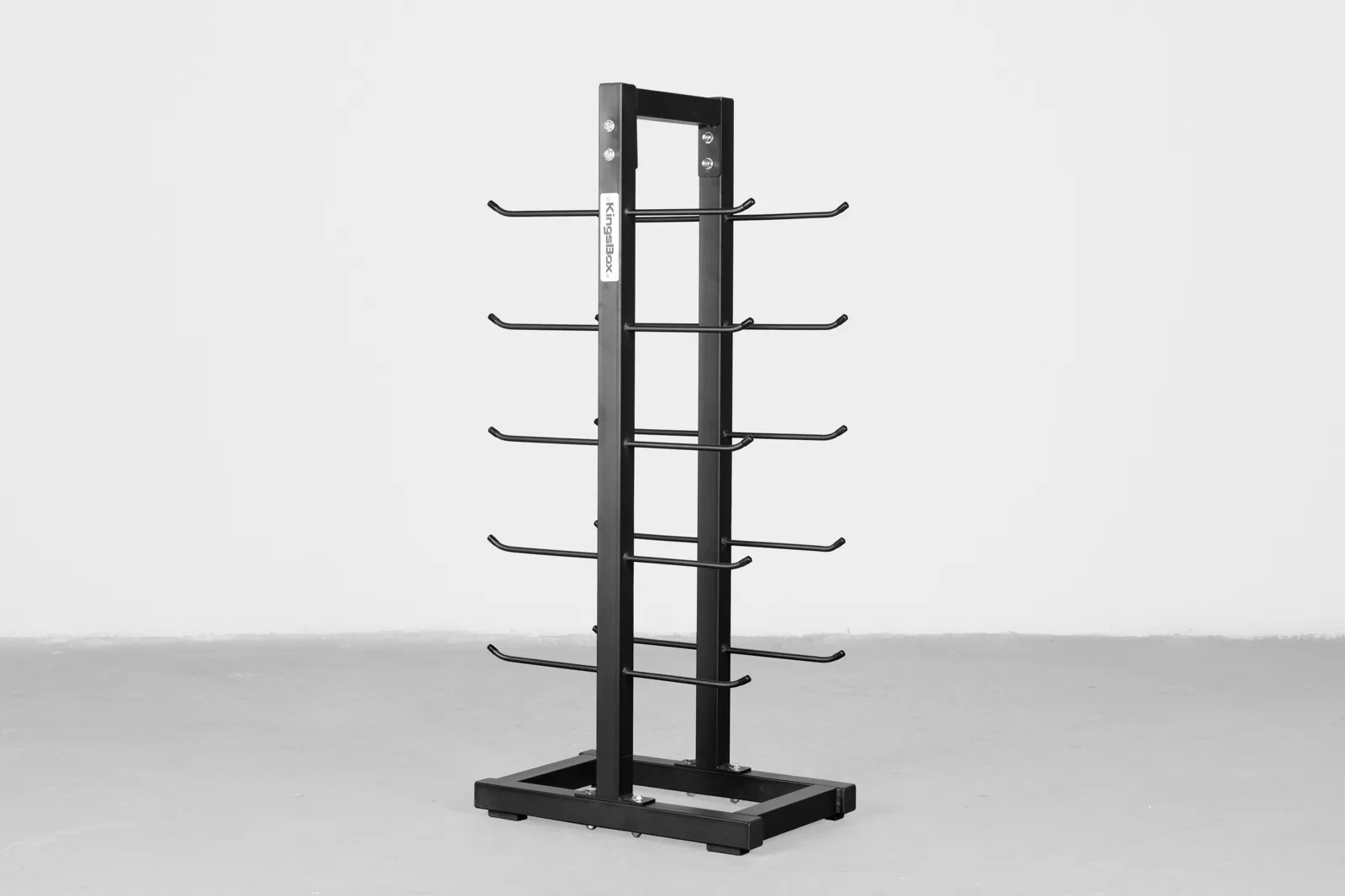 Freistehendes Yoga Mat Rack | Stahl Lagerung für 40 Matten | KingsBox