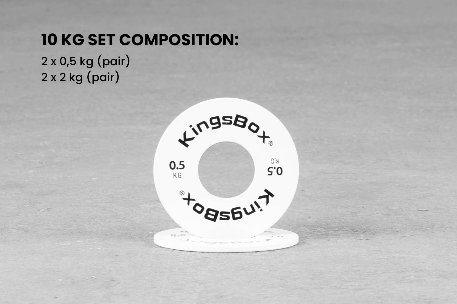 Change Plate Set 10 kg | KingsBox