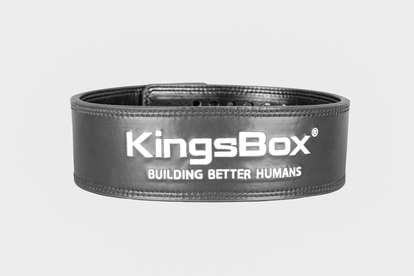 Quick Fit Armor Belt | Leather belt for Powerlifting, Weightlifting, Functional Training | KingsBox