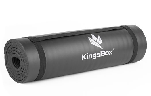 Used -kingsbox yoga mat - black