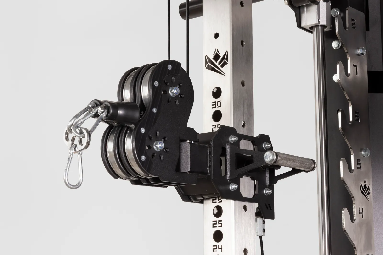 KingsBox M.A.D. Rack – Rack Station de Musculation à Poulies Réglables et Smith Machine | KingsBox