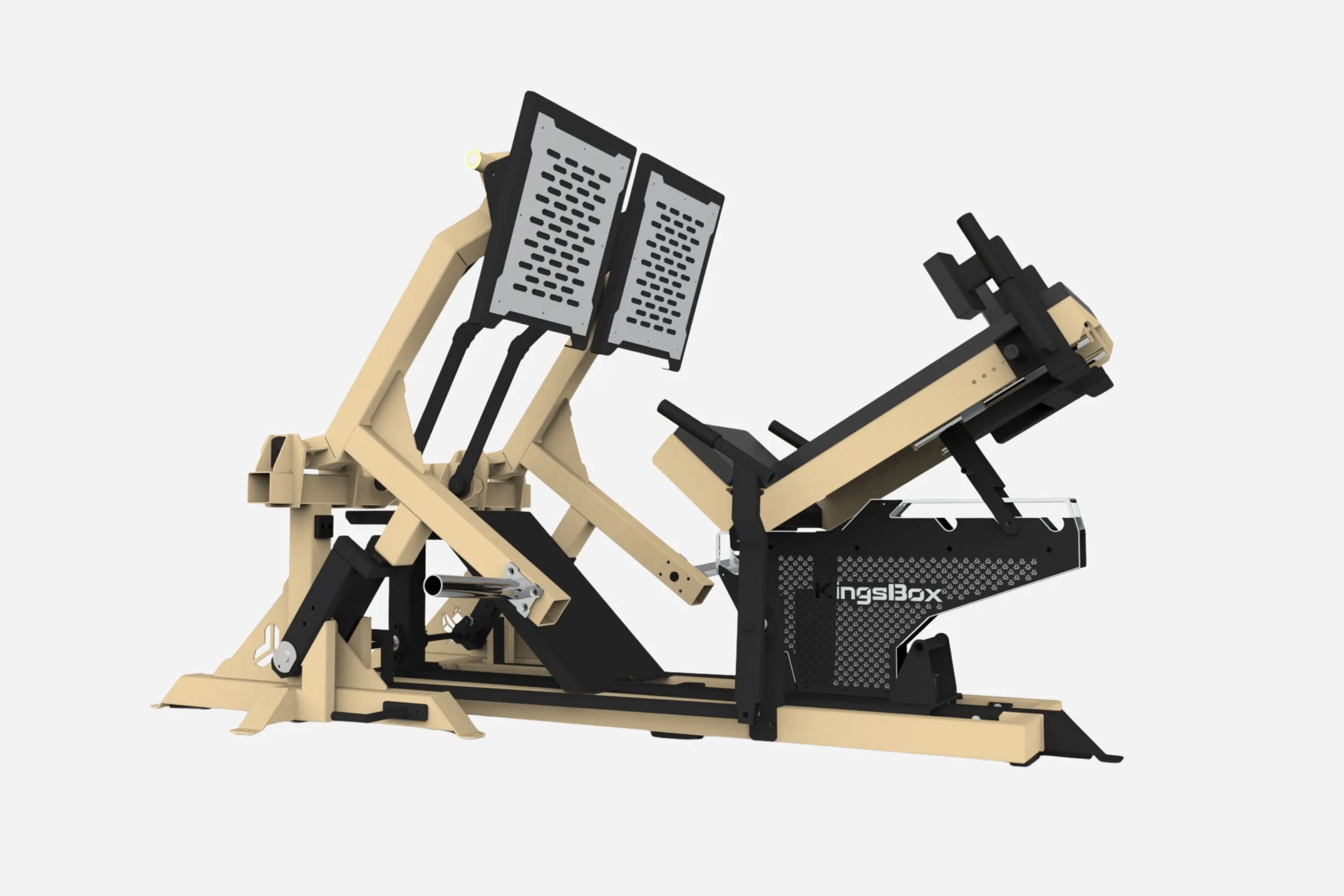 Producto de exposición - The Mad King 2.0 - Squat Press in Precious Sand | KingsBox