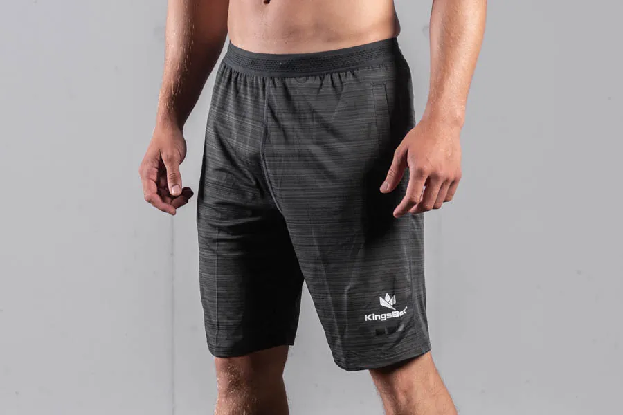 KingsBox Man Training Shorts - Dark/ Grey XXL | KingsBox