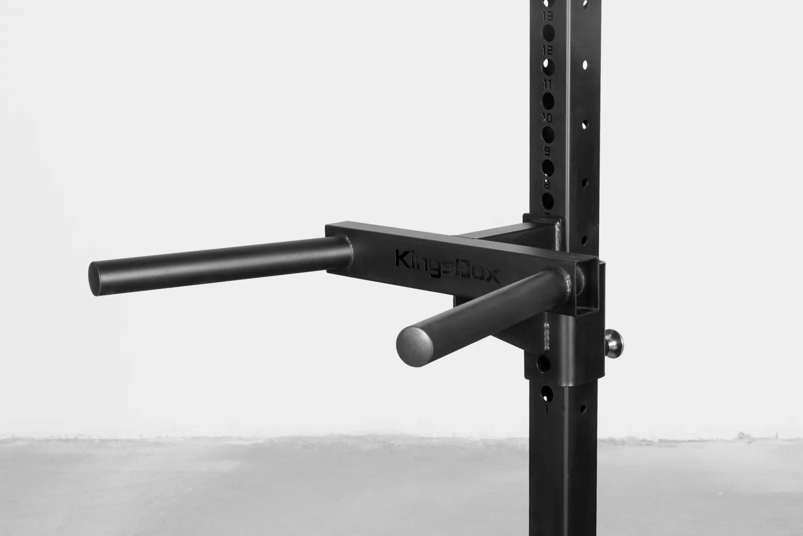 KingsBox Freestanding Dip Station | Postazione Dip Regolabile per Ogni Palestra | KingsBox