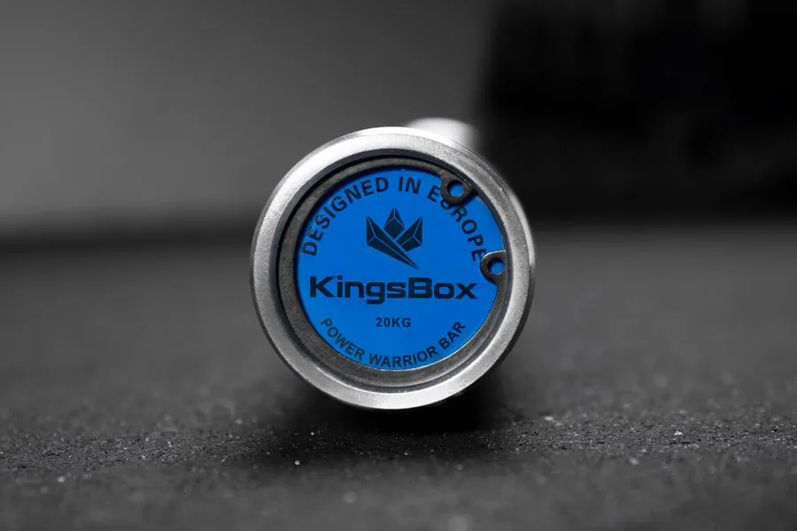 Power Warrior Bar | Bilanciere olimpionico da Powerlifting in acciaio | KingsBox