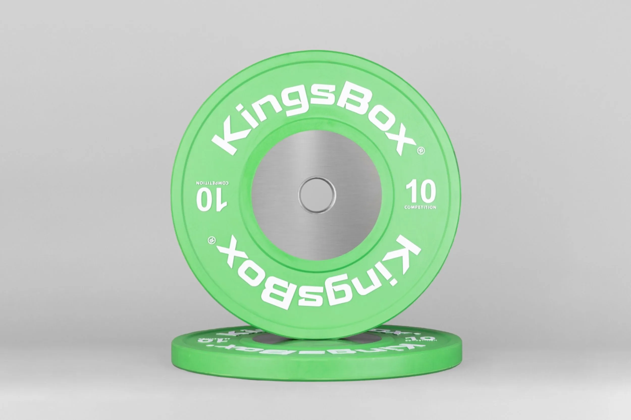 Outlet - Competition Bumper Plates (B-Grade) - 10kg | KingsBox