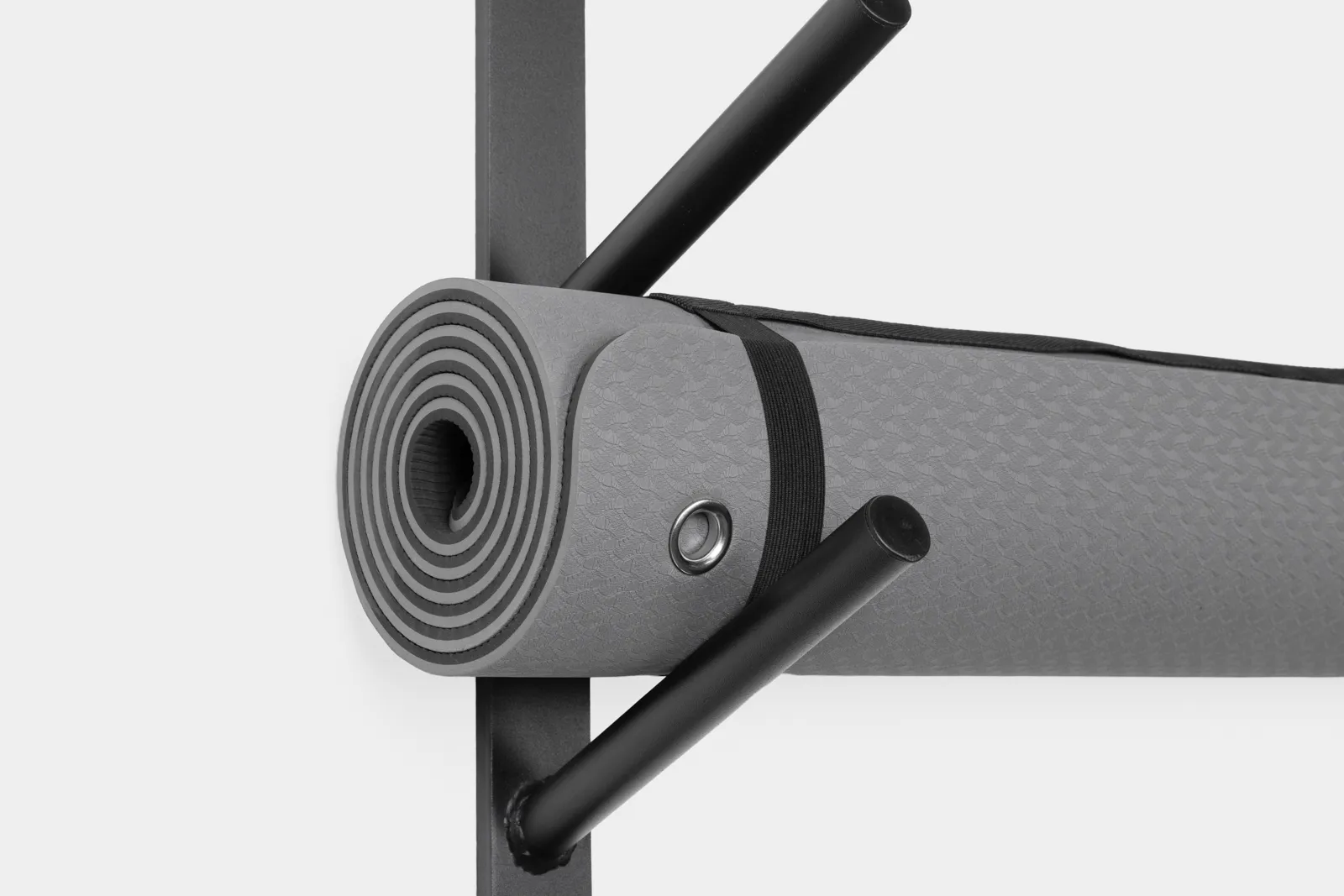 KingsBox Roller / Yoga Mat Hanger I Rangement mural pour rouleaux en mousse et tapis de yoga | KingsBox