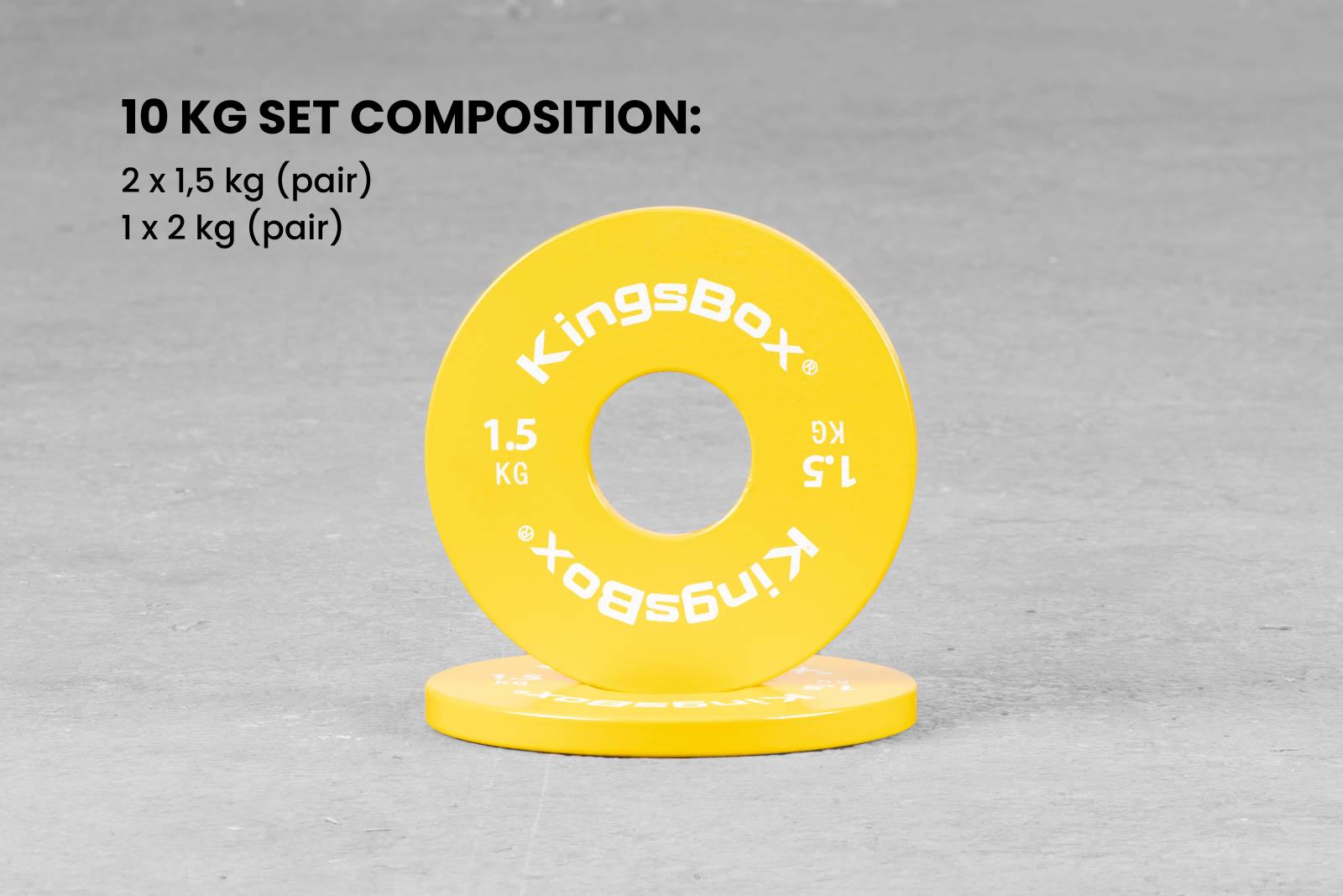 Micro plate set 10 kg | KingsBox