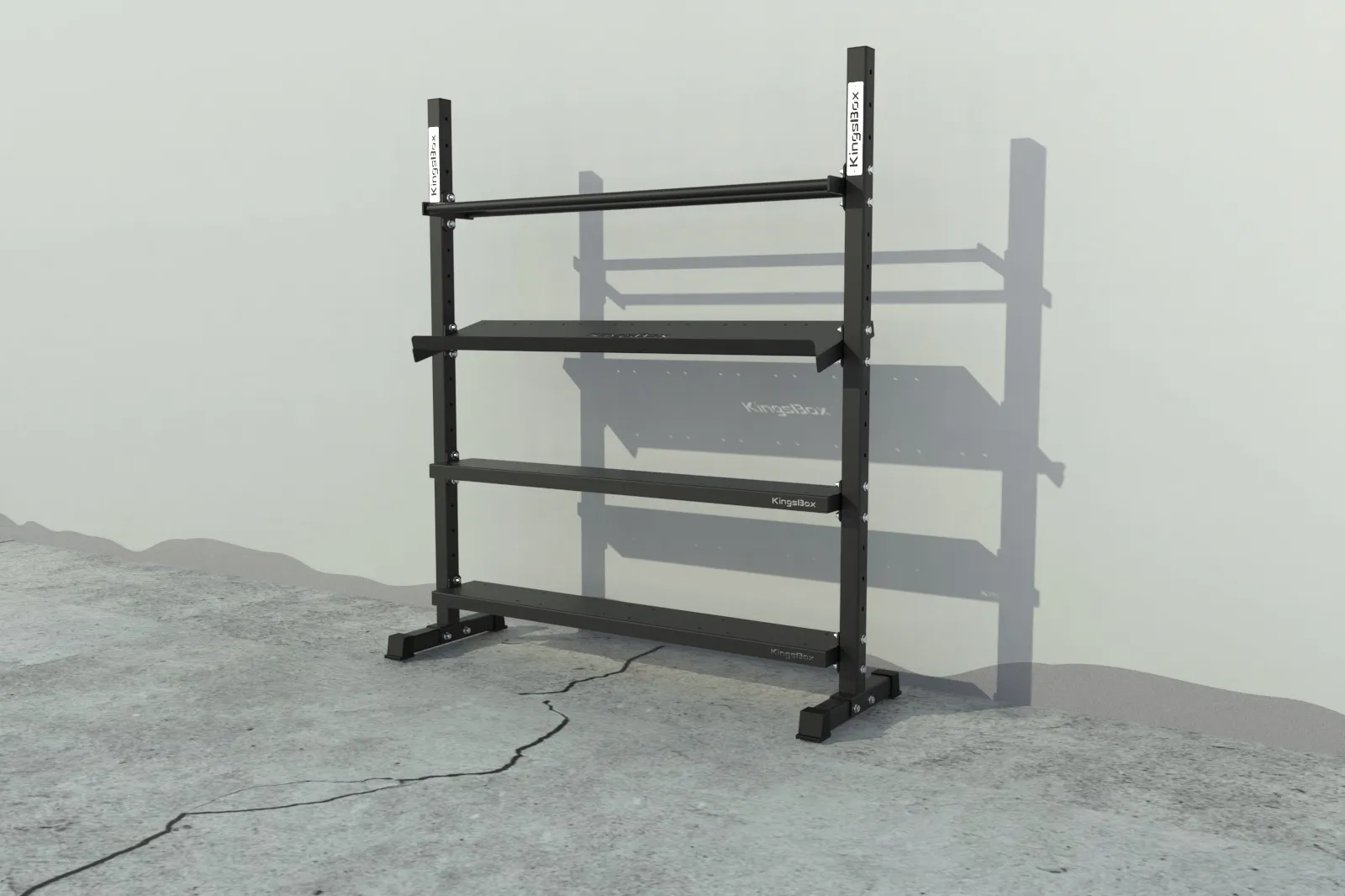 OUTLET - 4 shelf storage rack | KingsBox