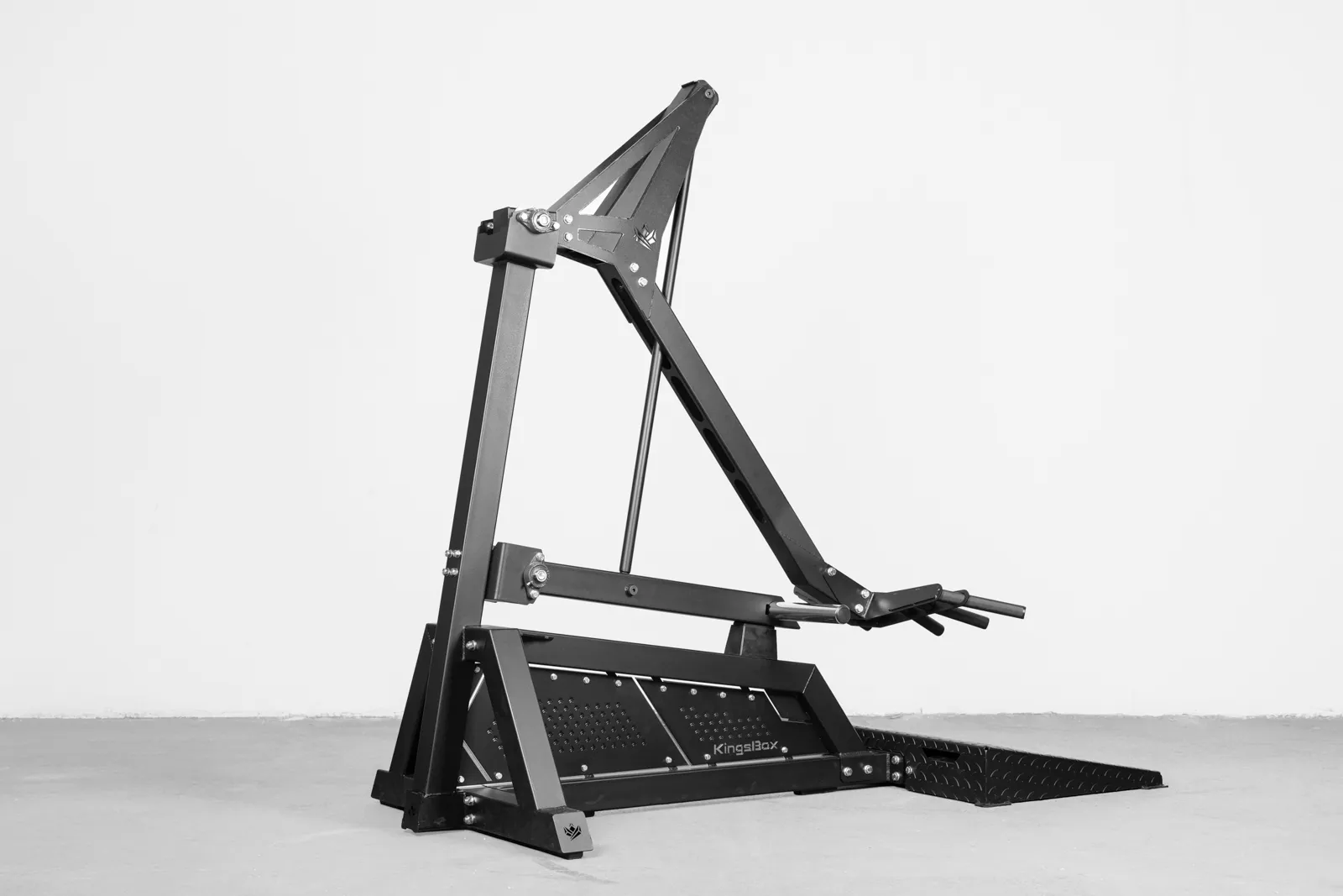 Scorpius Row - Plattenbeladene Rudermaschine für Rückentraining | KingsBox | KingsBox