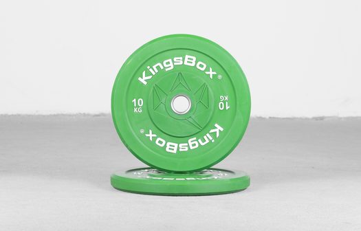 Used - royal color bumper plates 2.0 10kg