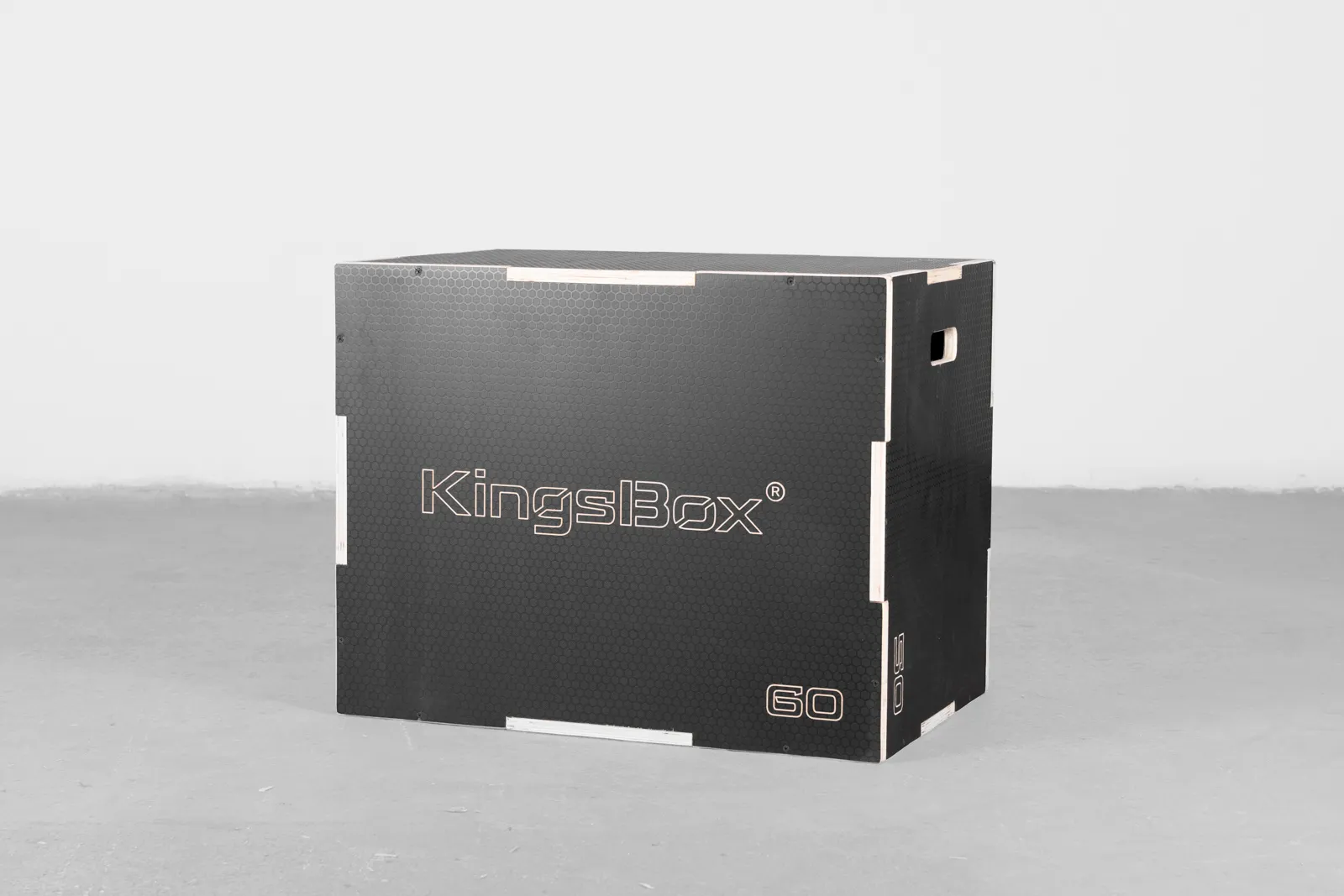 Anti slip Plyo Box | Rutschfeste plyometrische Box aus Holz | KingsBox