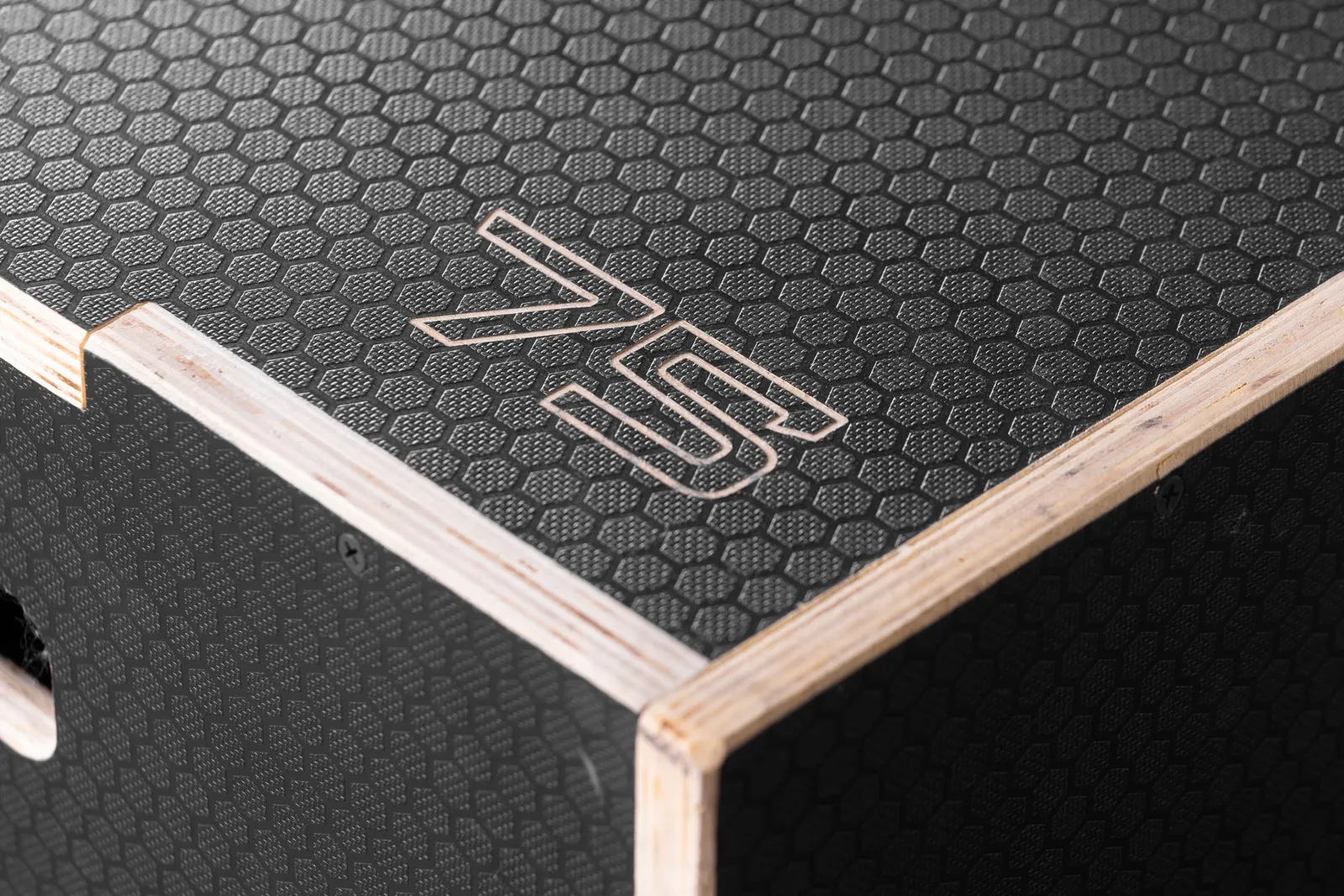 Anti slip Plyo Box | Box pliometrico antiscivolo in legno e gomma | KingsBox