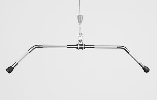 Mighty lat pulldown bar cable attachment