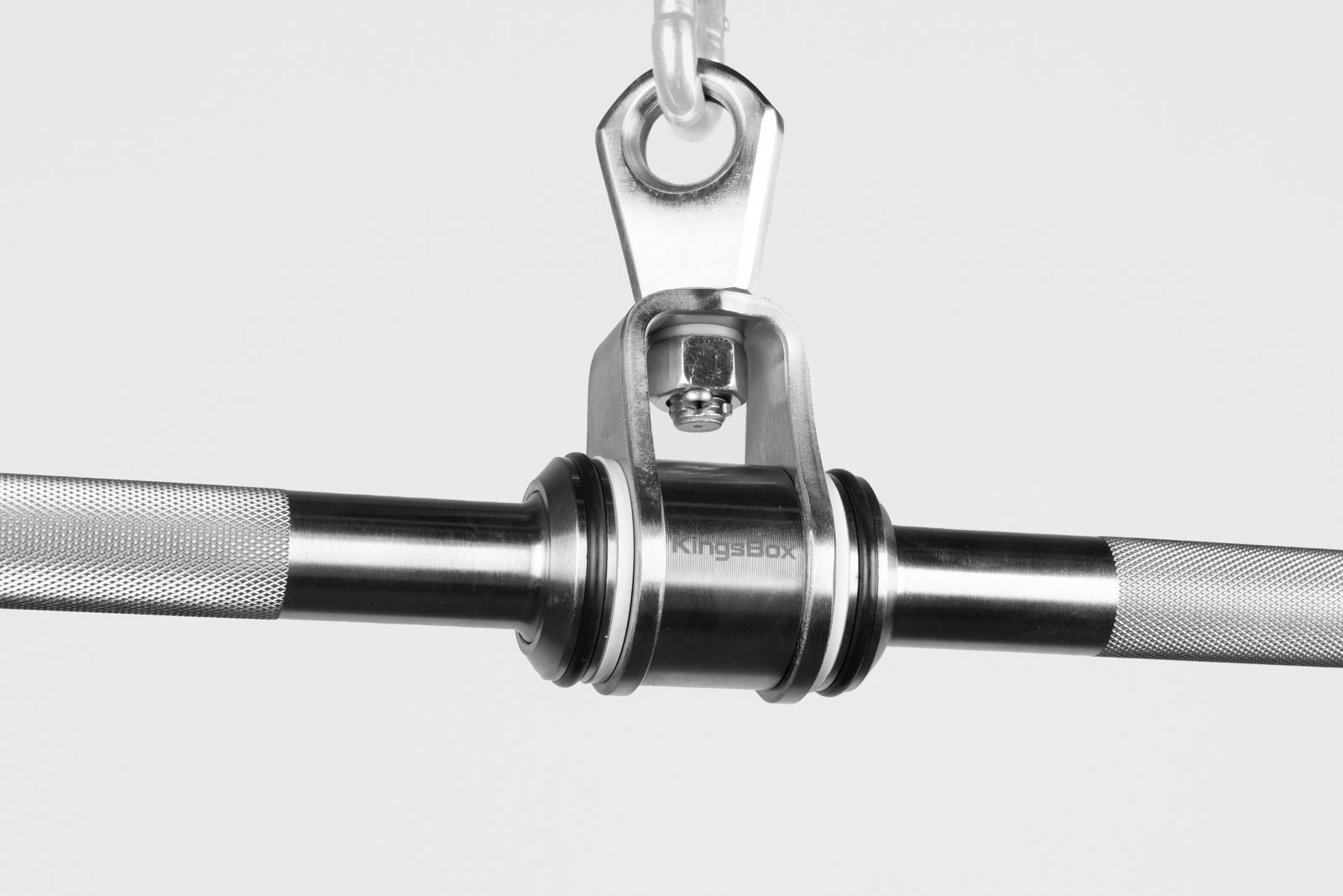 Mighty Straight Bar | Chrome Cable Attachment for Upper Body | KingsBox