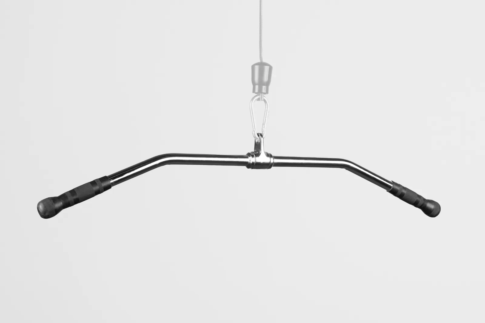 KingsBox Lat Pull Down Bar | Palica za škripce z gumiranimi ročaji za vadbo moči | KingsBox