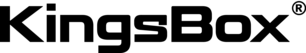 Kingsbox logo - black