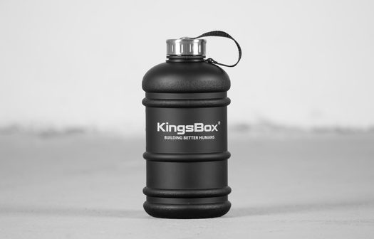 Kingsbox blacknight wasserflasche