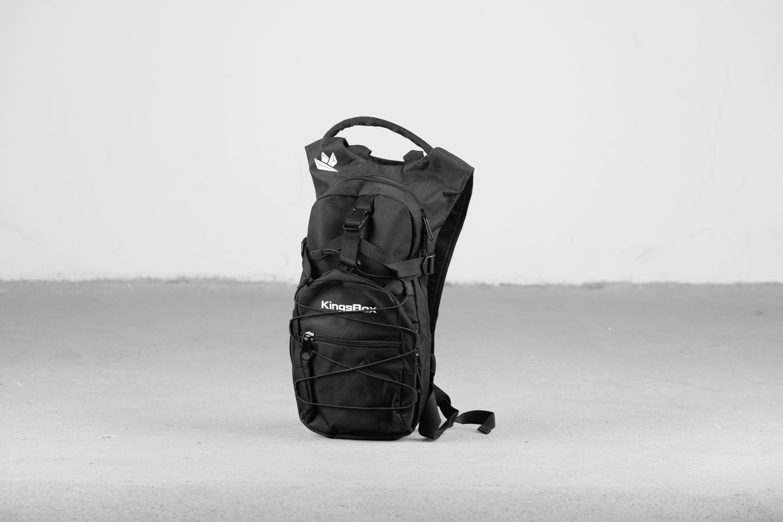KingsBox Hydration Backpack - Black