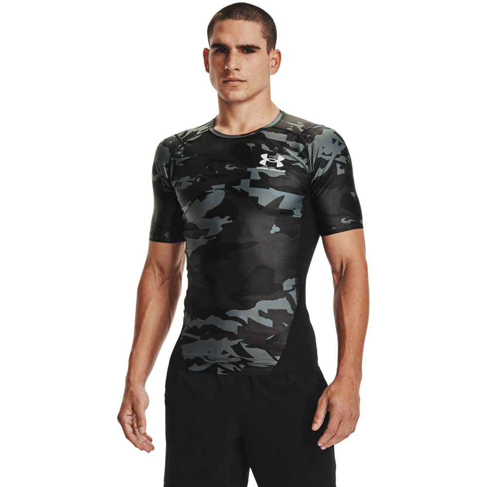 Under Armour Hg Isochill Comp Print SS