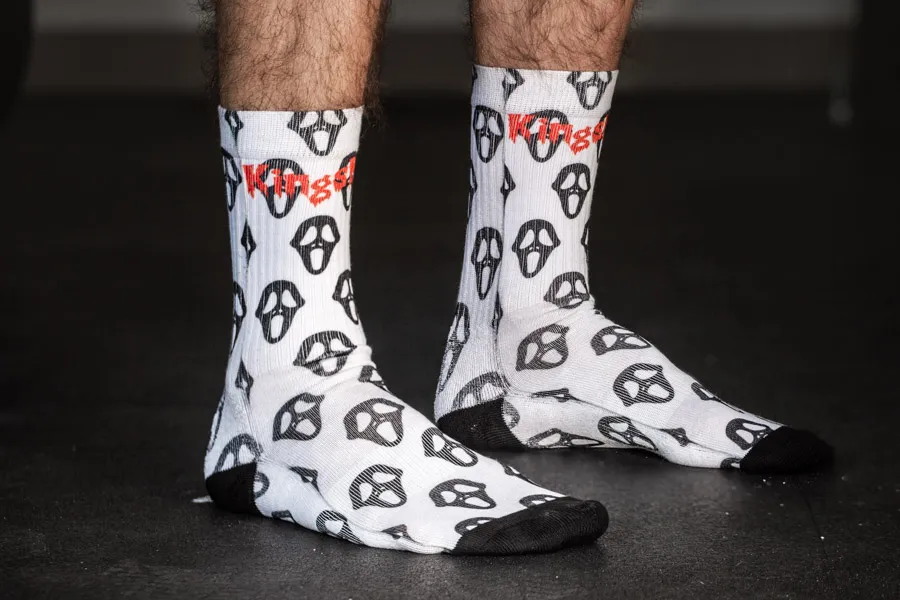 Kingsbox Socks - Screaming Heads | KingsBox