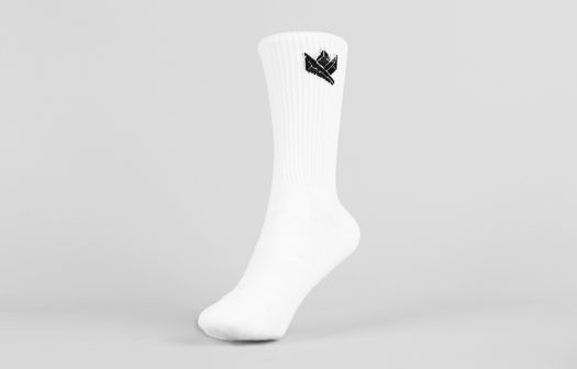 Kingsbox classic sock - white
