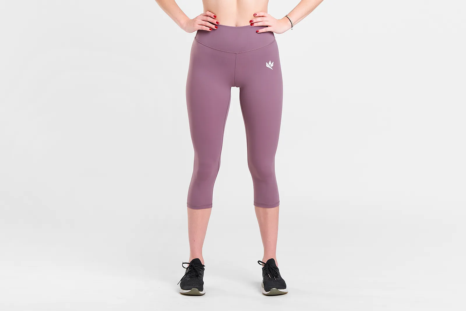 KingsBox High Waist 3/4 leggings - brown taupe M | KingsBox