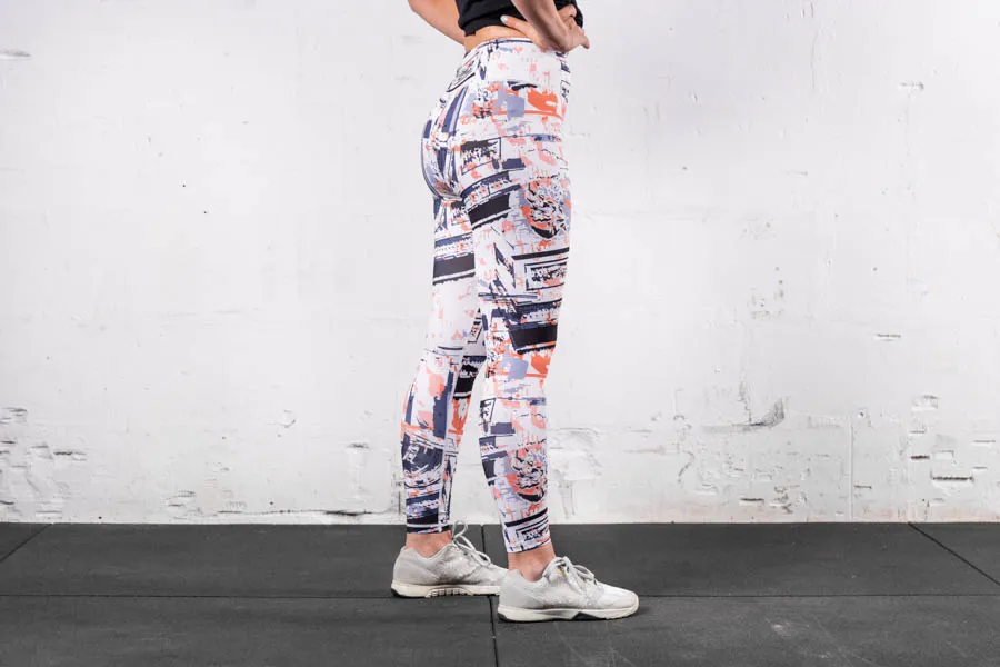 Digital leggings | Träningsshorts för kvinnor | KingsBox