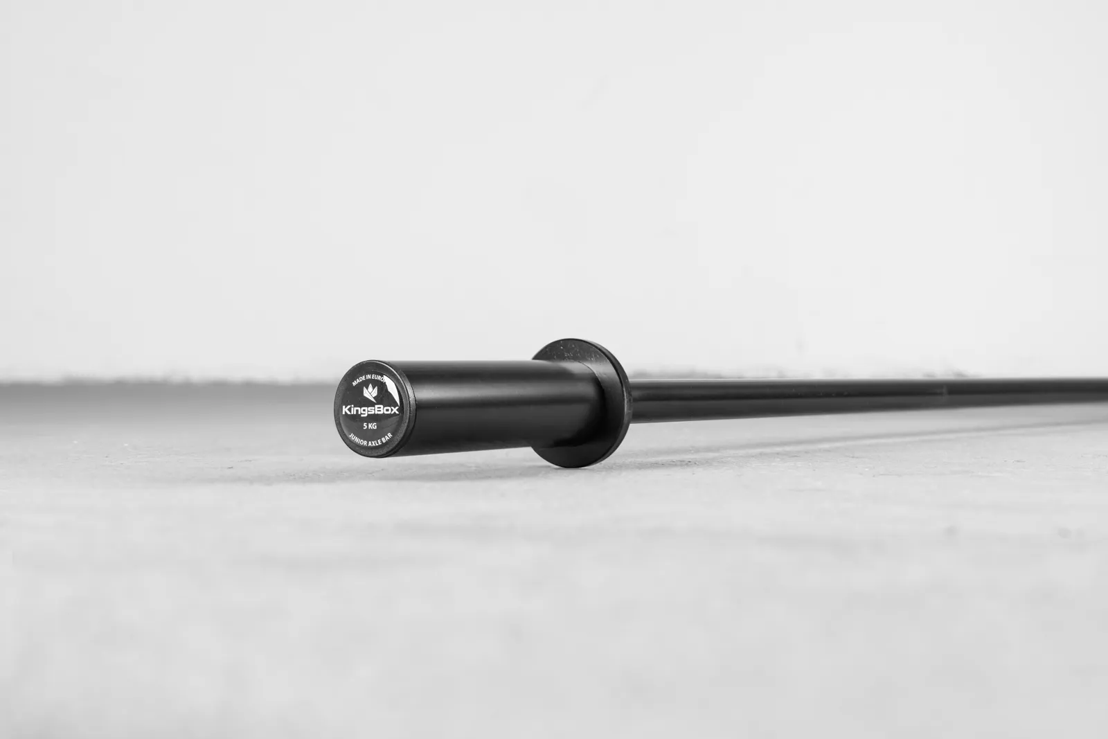 Junior Axle Bar | Olympische Langhantel für Anfänger aus Stahl | KingsBox