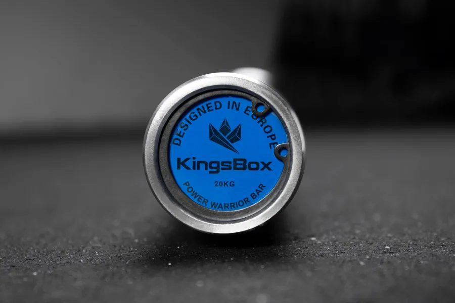 Power Warrior Bar | Olympic barbell for Powerlifting made of steel | KingsBox