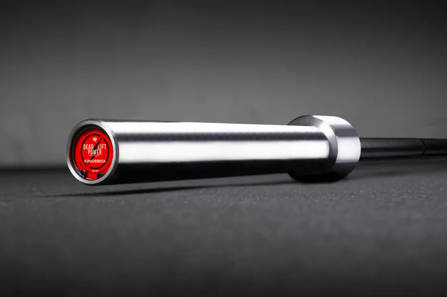 Royal Deadlift Power Bar | Bilanciere Olimpico per uomo in acciaio | KingsBox