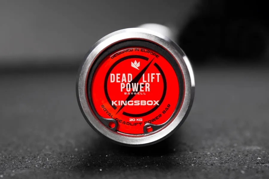 Royal Deadlift Power Bar | Bilanciere Olimpico per uomo in acciaio | KingsBox