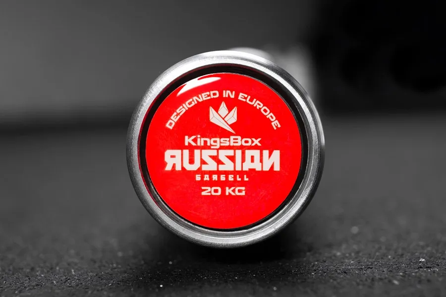 Russian Bar | Olympic barbell for men made of steel | KingsBox
