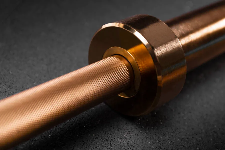 Gold Bar | Bilanciere Olimpico per uomo in acciaio | KingsBox
