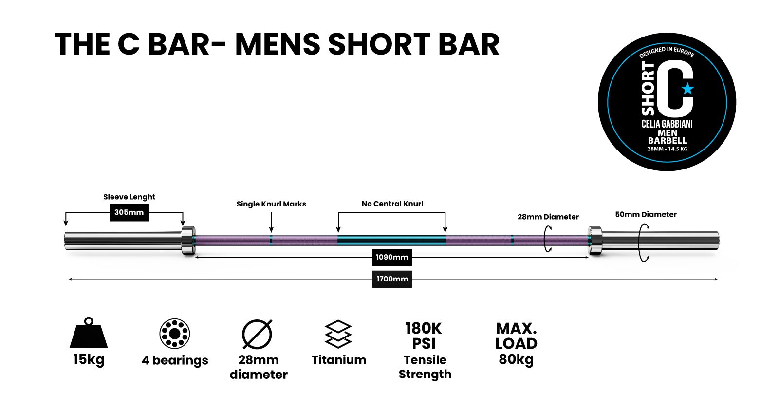 The C Bar- Mans Short Bar | KingsBox