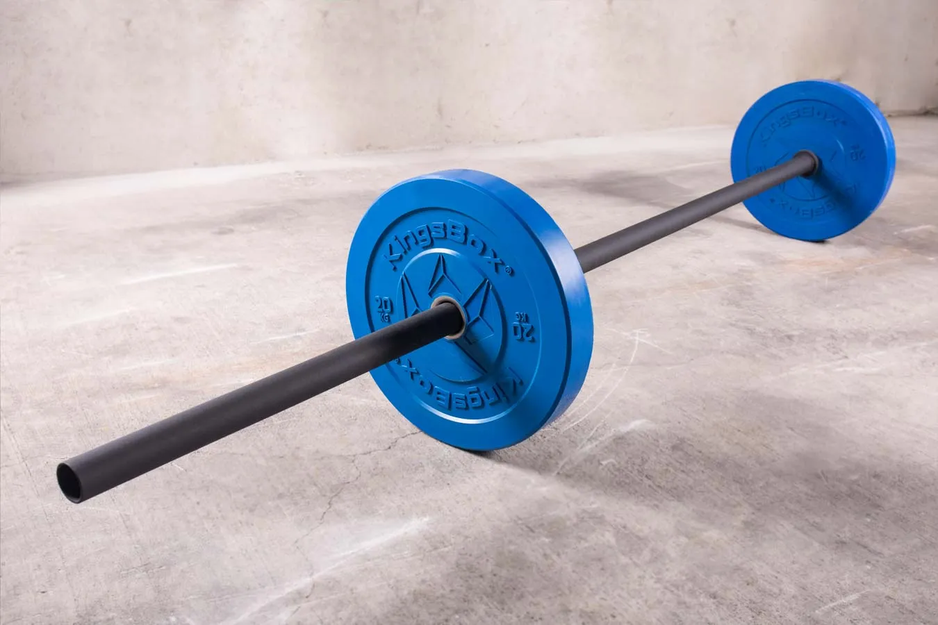 Dukes Axle Bar barbell | Heavy duty steel gym barbell | KingsBox