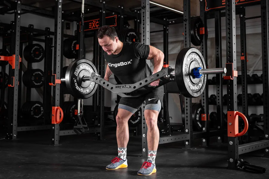 Swiss stång Multi Grip | Olympisk gym skivstång i stål | KingsBox