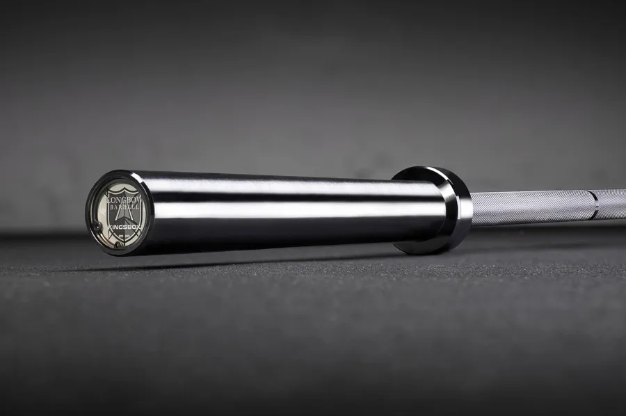 Longbow Bar | Curved steel barbell for squats | KingsBox