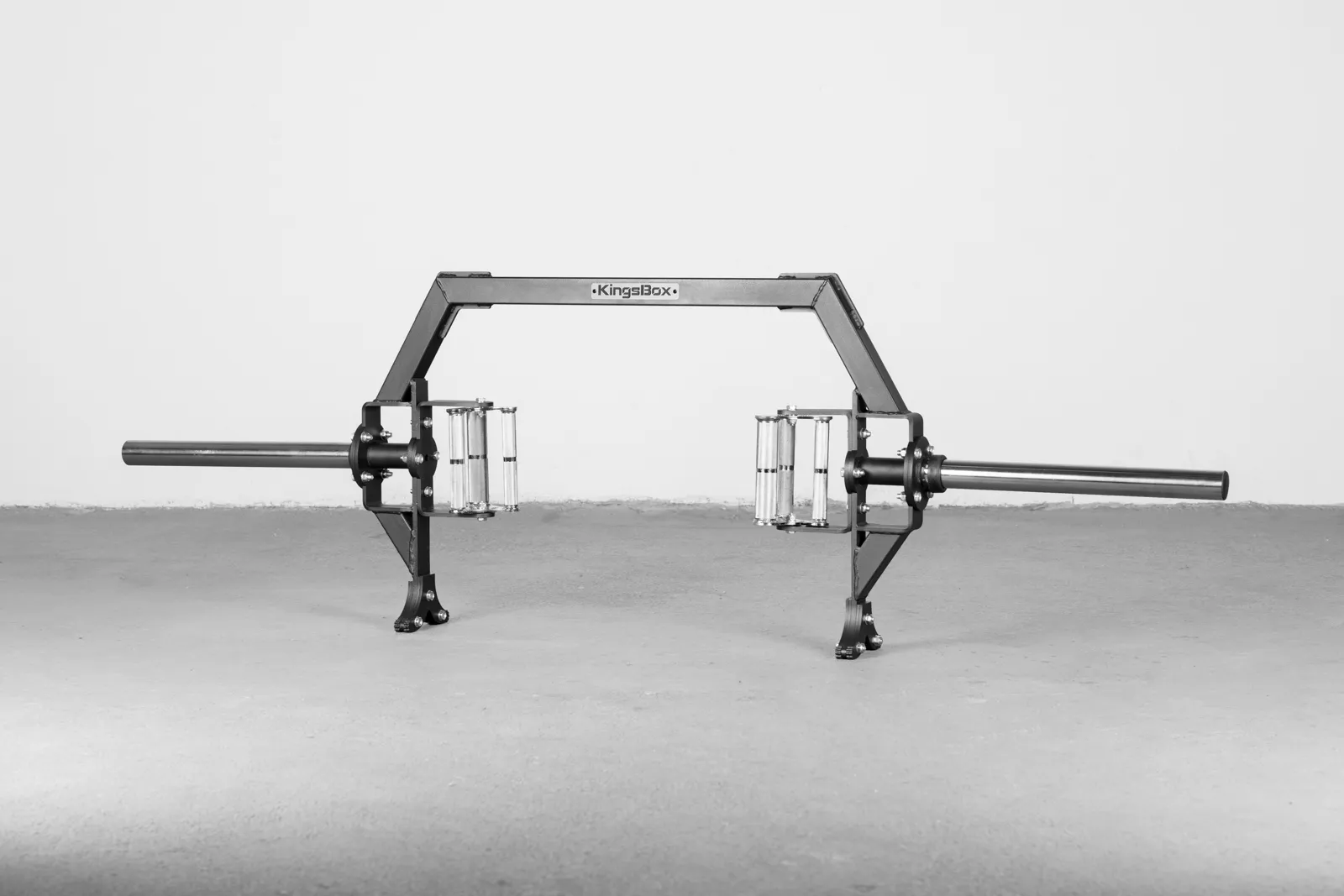 KingsBox Half Hex Bar: Vielseitige & ausgewogene Multi-Grip-Trainings Hantel | KingsBox