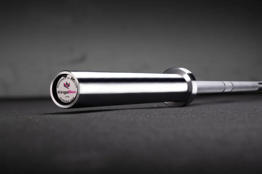 Queens Bar | Olympic barbell for woman made of steel | KingsBox