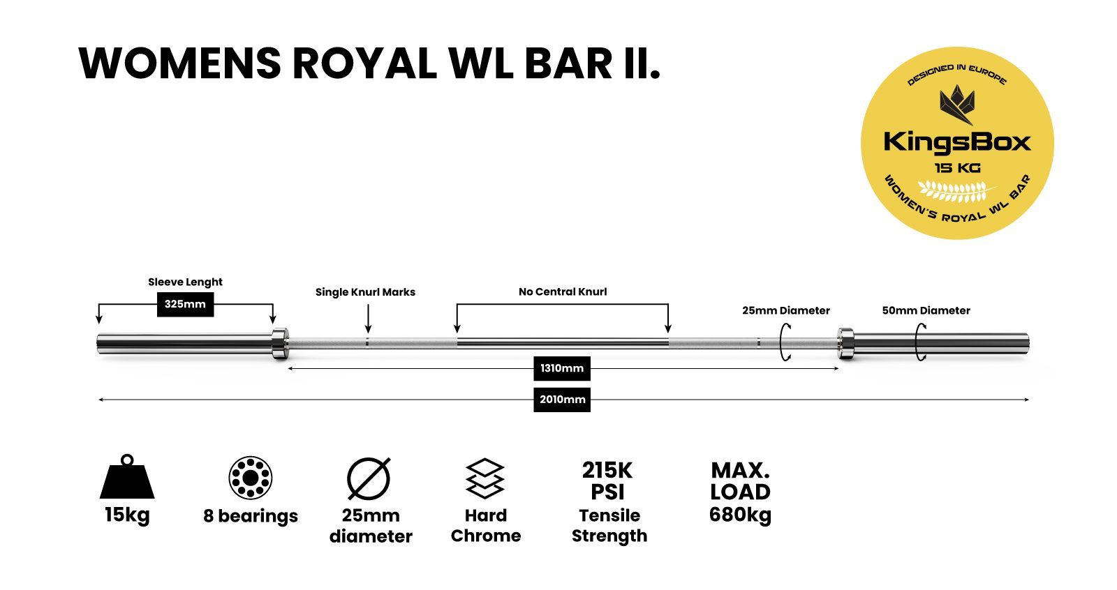 Womens Royal WL Bar II. | KingsBox